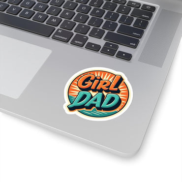 Girl Dad Sticker Durable Vinyl for Unique Decor Options - Even Keel LLC