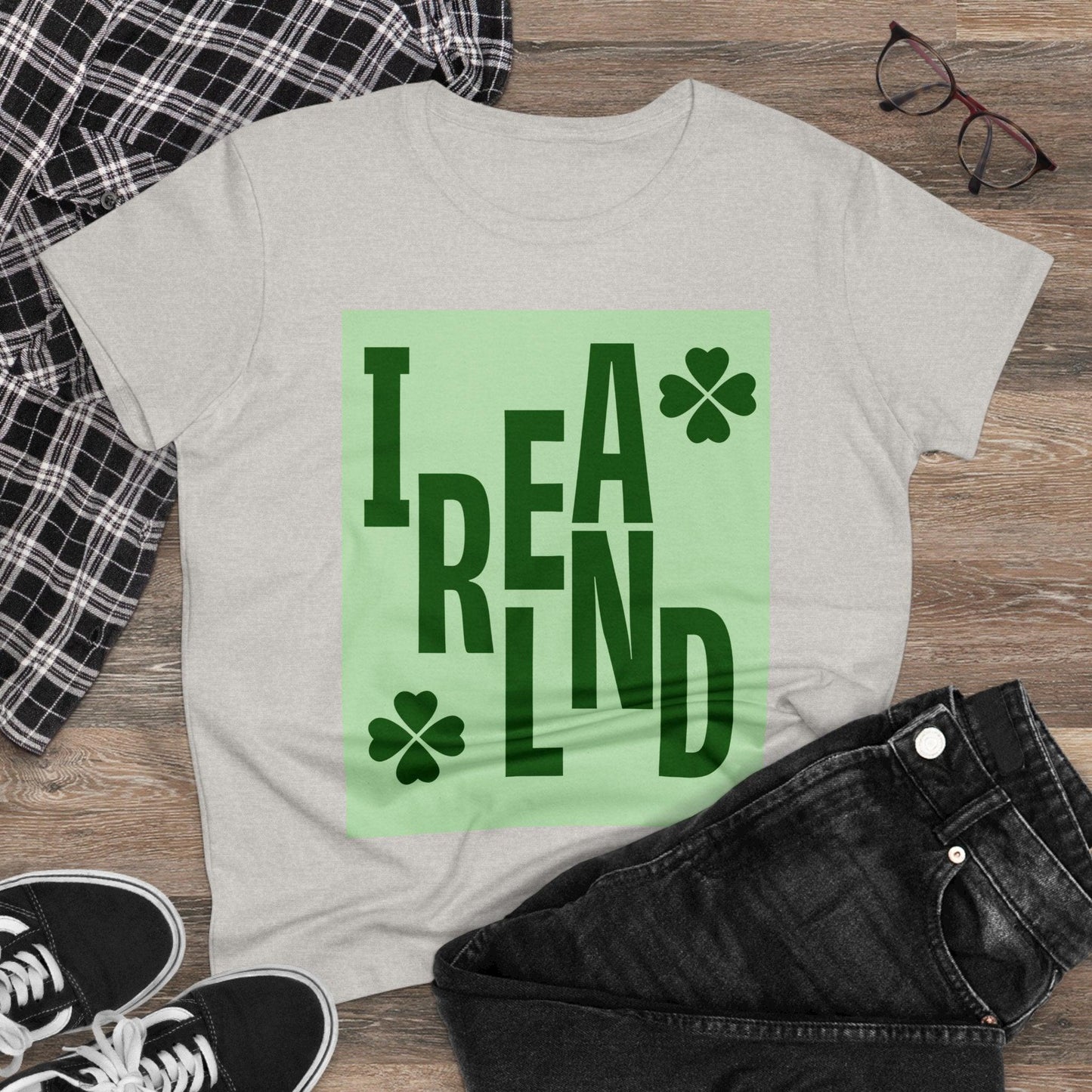 Ireland Tee - Women's T-Shirt for Casual Everyday Wear - Even Keel LLC