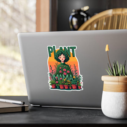 Plant Mama Decal - High Quality Vinyl Sticker Art - Even Keel LLC