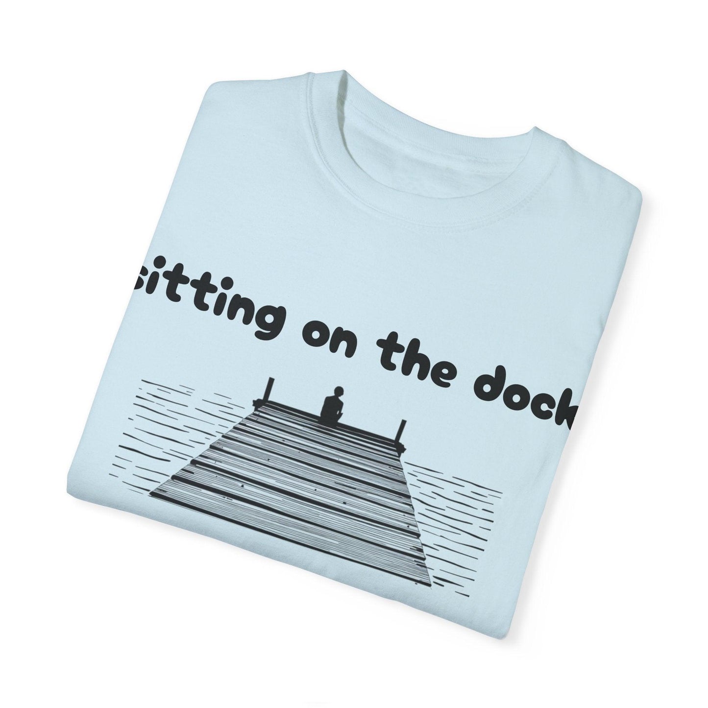 Dock of the Bay T-Shirt for Relaxed Coastal Living Style - Even Keel LLC