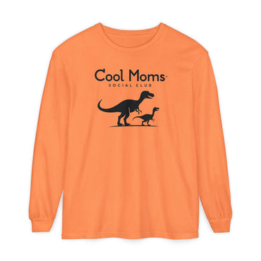 Dinosaur Long Sleeve T-Shirt for Cool Moms Social Club - Even Keel LLC