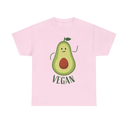 Vegan Tee - Unisex Heavy Cotton Casual Eco-Friendly Wear - Even Keel LLC