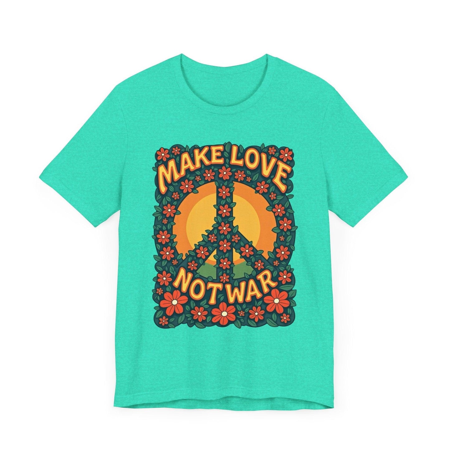 Peace Sign T-Shirt for Love and Unity in Any Size - Even Keel LLC