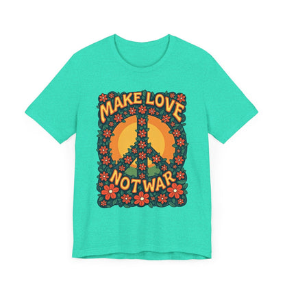 Peace Sign T-Shirt for Love and Unity in Any Size - Even Keel LLC