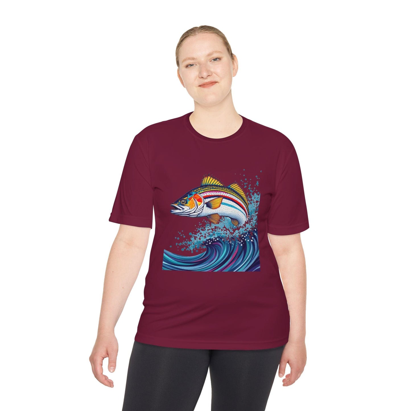 Catch of the Day Unisex Moisture Wicking Tee for Fishing - Even Keel LLC