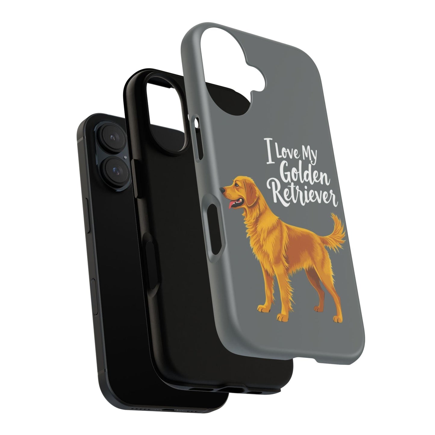 Phone Case I Love My Golden Retriever For Dog Lovers Style - Even Keel LLC