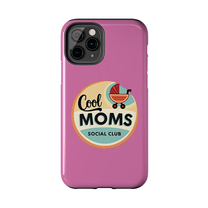 Retro Cool Moms Social Club Tough Phone Cases for Phones - Even Keel LLC