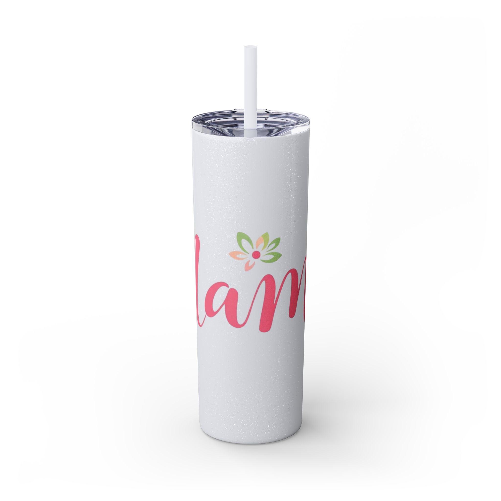 Mama 20oz Tumbler With Matching Straw For Hydration Travel - Even Keel LLC