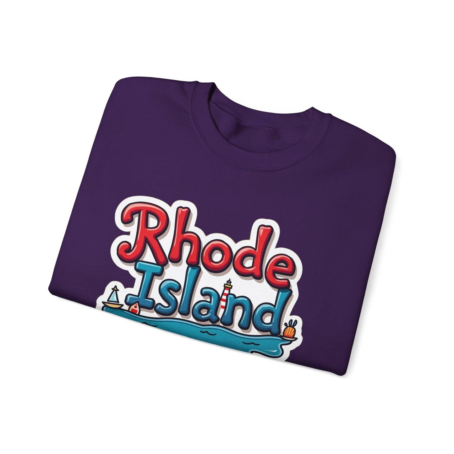 Rhode Island Crewneck Sweatshirt for Ultimate Comfort Wear - Even Keel LLC