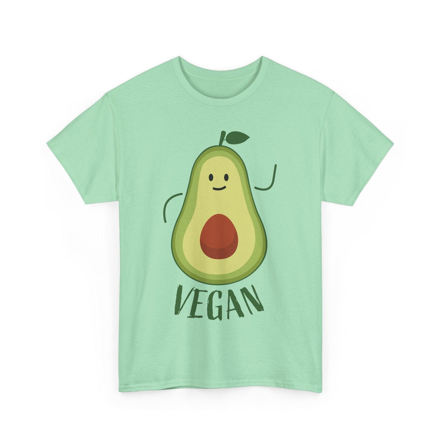 Vegan Tee - Unisex Heavy Cotton Casual Eco-Friendly Wear - Even Keel LLC