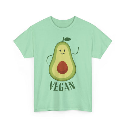 Vegan Tee - Unisex Heavy Cotton Casual Eco-Friendly Wear - Even Keel LLC