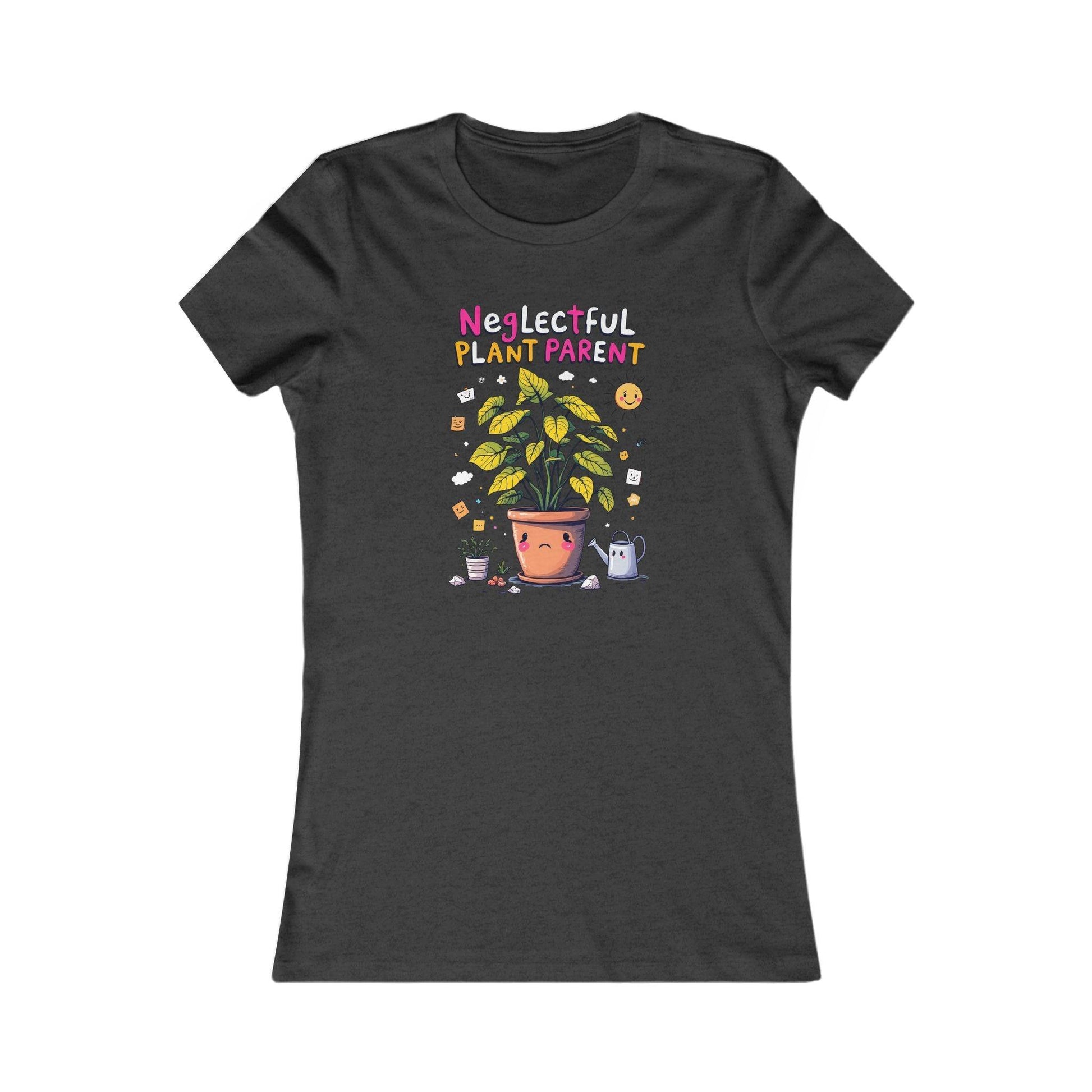 Women's Funny Neglectful Plant Parent Tee for Plant Lovers - Even Keel LLC