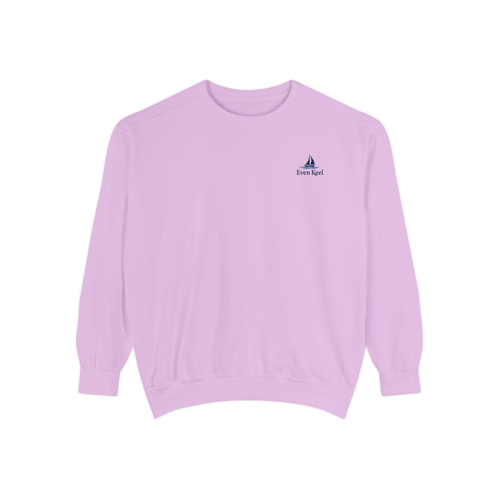 Beach Life Unisex Sweatshirt Reverse Printed for Comfort - Even Keel LLC