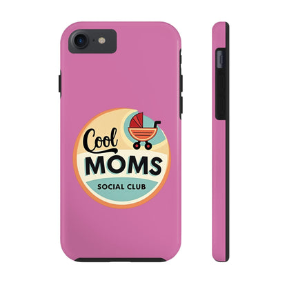 Retro Cool Moms Social Club Tough Phone Cases for Phones - Even Keel LLC