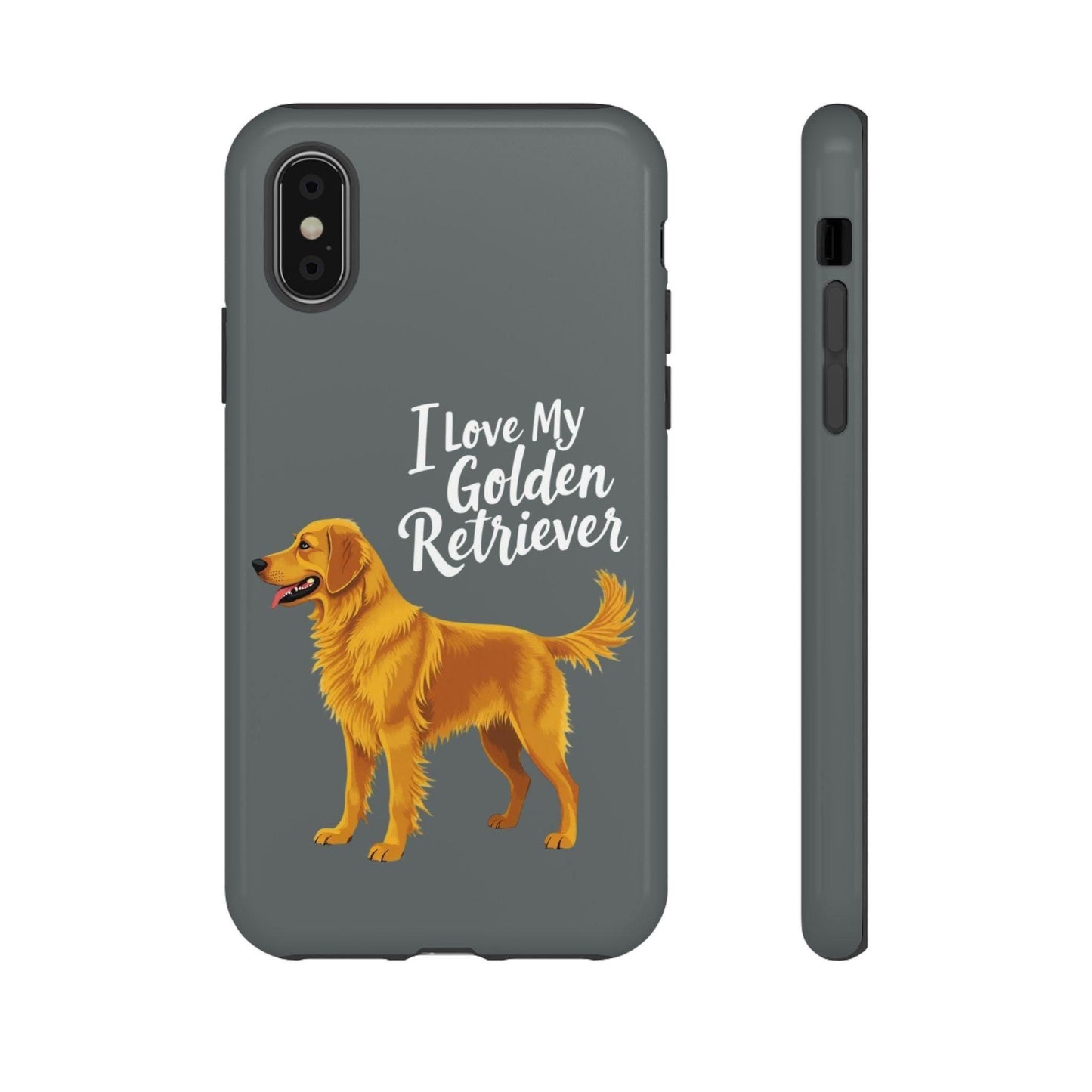 Golden Retriever Phone Case: Protective Cover for Dog Lovers.