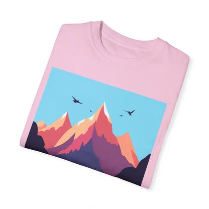 Hiking Or Skiing Mountains Out Of Office Unisex T-shirt - Even Keel LLC