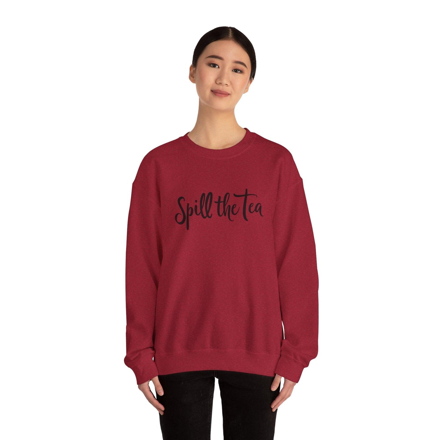 Spill the Tea Sweatshirt for Cozy Casual Style - Even Keel LLC