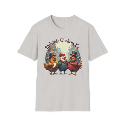 Yuletide Chicken Co. T-Shirt for Comfort and Style Wear - Even Keel LLC