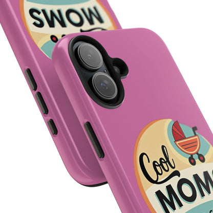 Retro Cool Moms Social Club Tough Phone Cases for Phones - Even Keel LLC