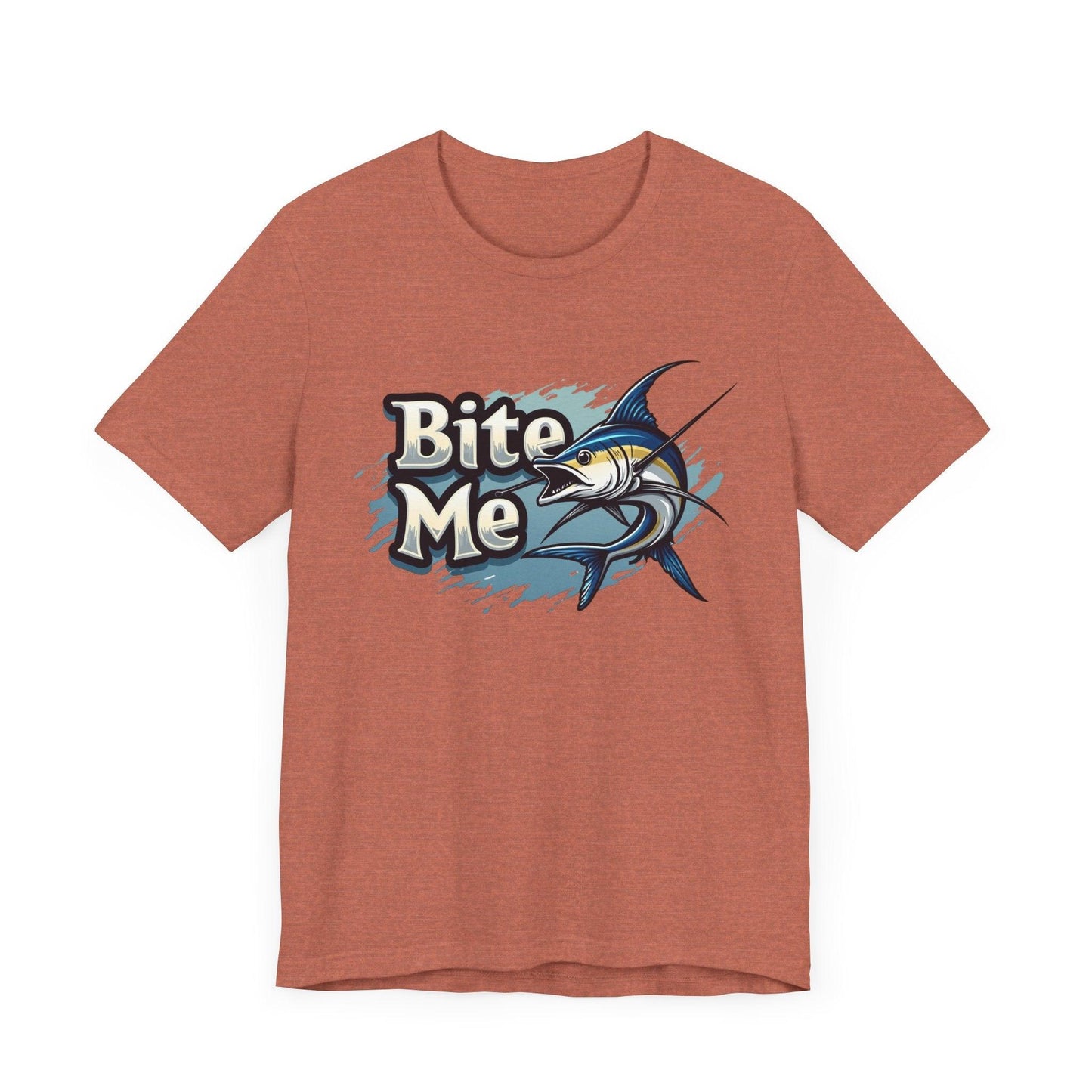 Swordfish Unisex Tee - Bite Me Design For Casual Style - Even Keel LLC