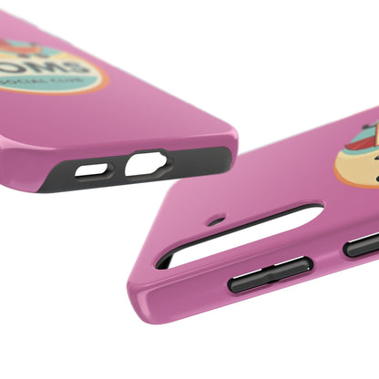 Retro Cool Moms Social Club Tough Phone Cases for Phones - Even Keel LLC