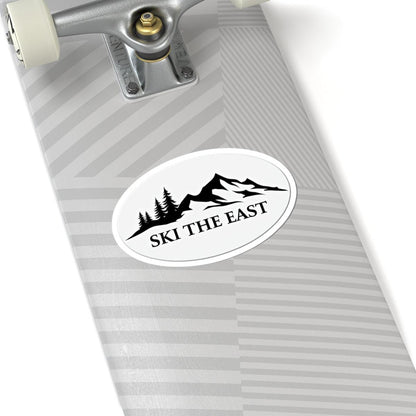 Ski The East Bumper Sticker for Car and Home Decor - Even Keel LLC