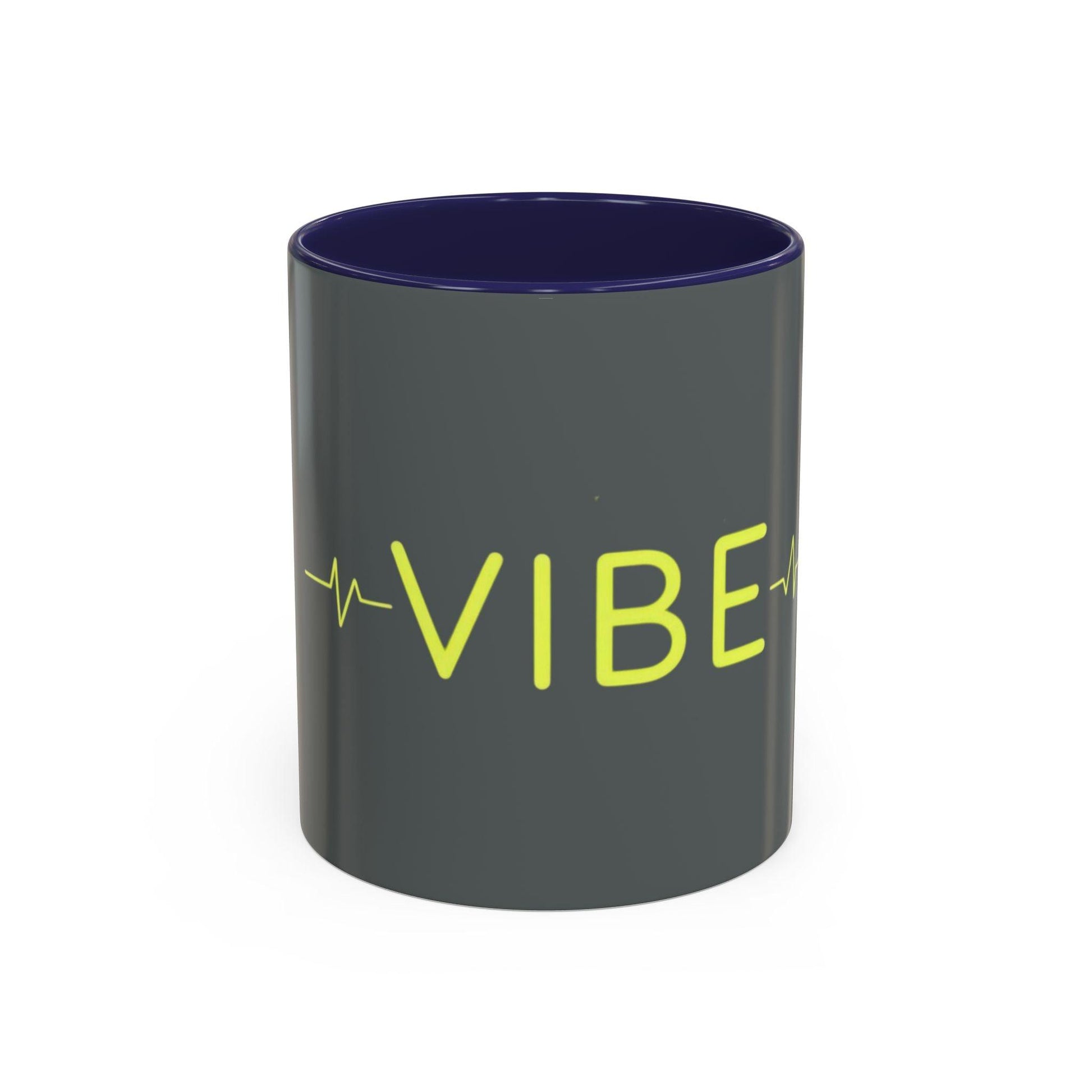 Mug - VIBE Coffee Mug Gift for Coffee Lovers Stylish Design - Even Keel LLC