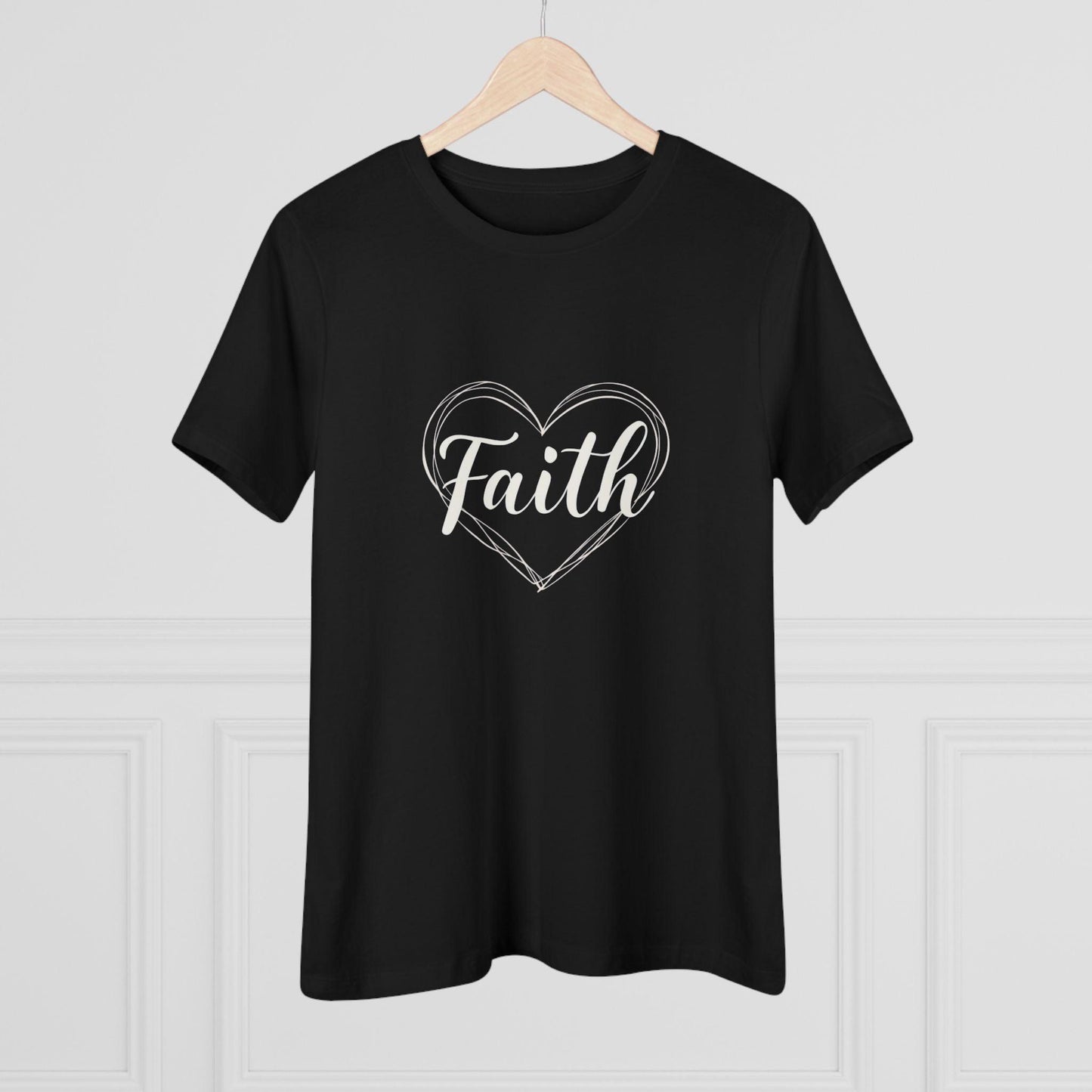 Faith Women's Tee - Positive Cotton T-Shirt for Everyday Wear - Even Keel LLC