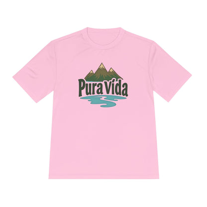 Moisture Wicking Tee - Pura Vida Performance Shirt for Active Wear - Even Keel LLC