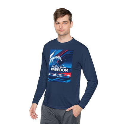 Freedom Wave Long Sleeve Tee for Active Outdoor Wear - Even Keel LLC