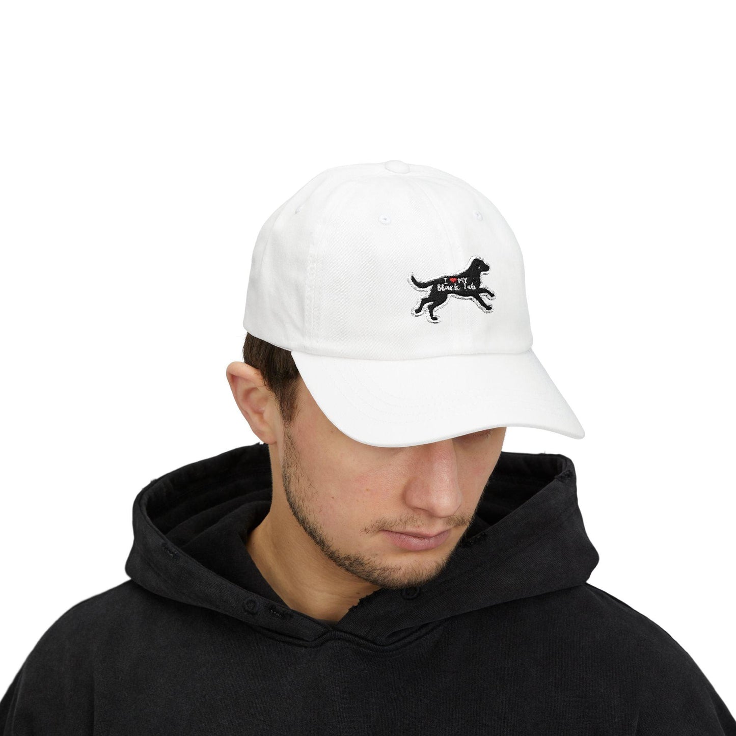 Dad Cap - Black Lab Love for Dog Lovers Fashion - Even Keel LLC