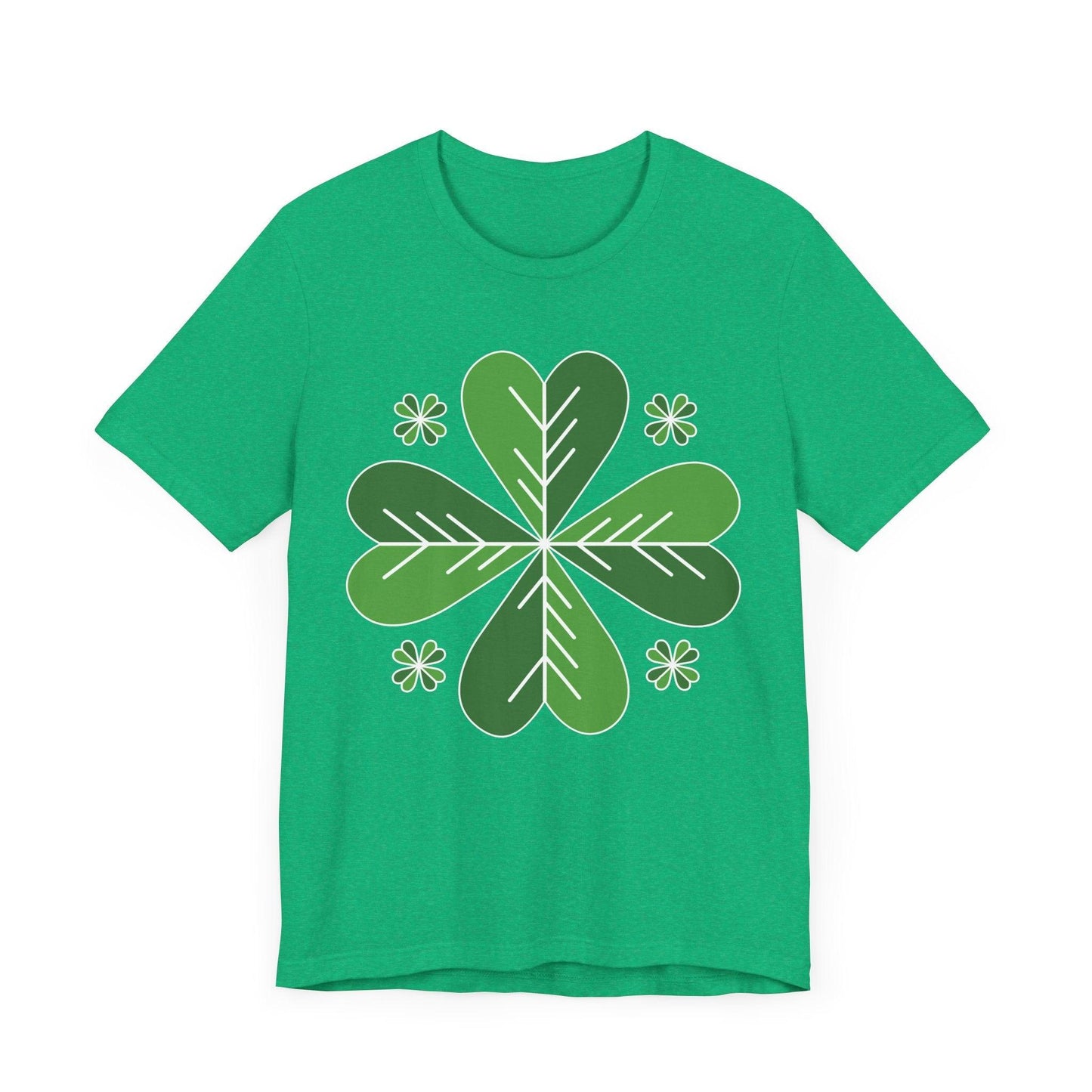 Trippy Celtic Shamrock Tee for Unique Irish Style - Even Keel LLC