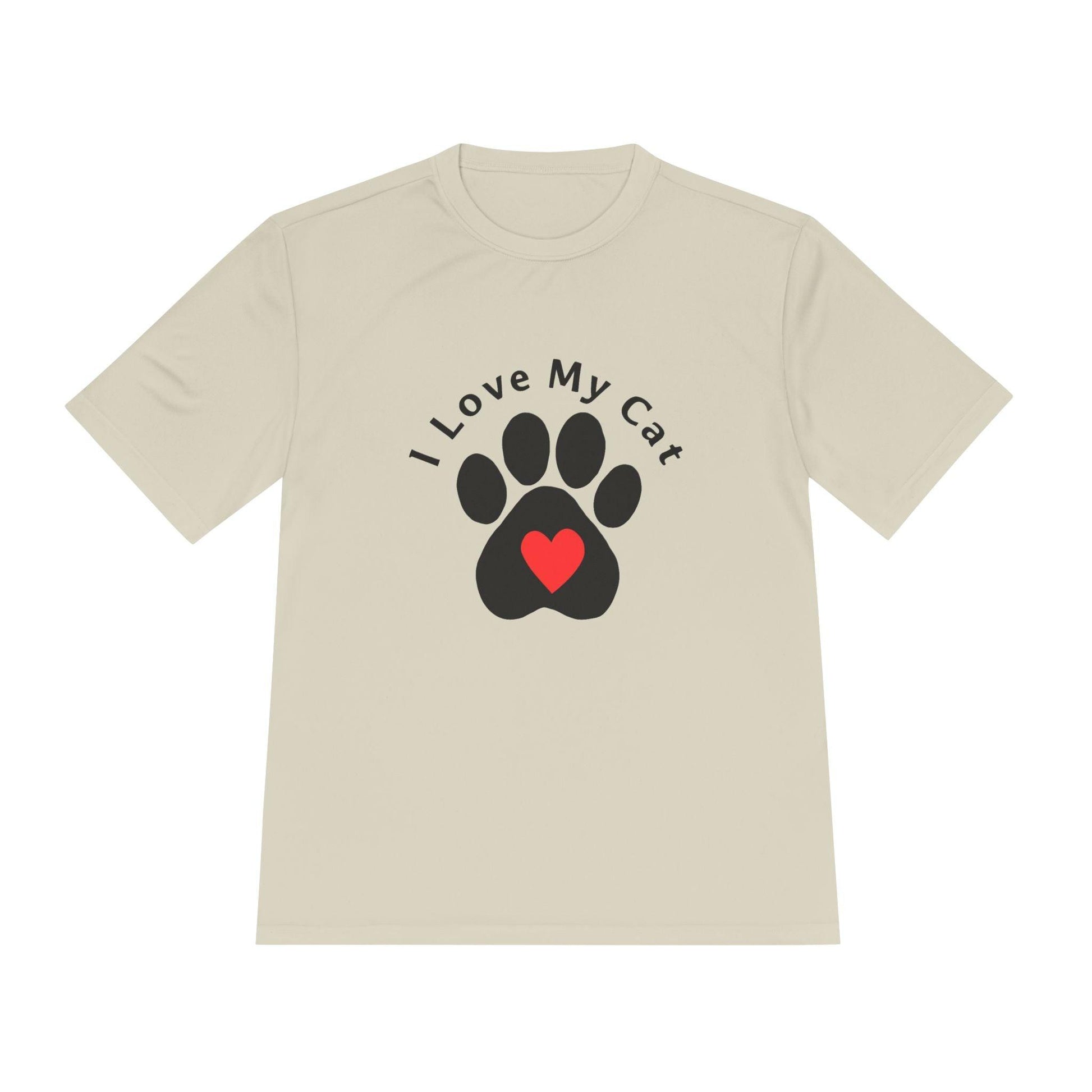 Cat Lover Moisture Wicking Tee for Cat Enthusiasts Apparel - Even Keel LLC