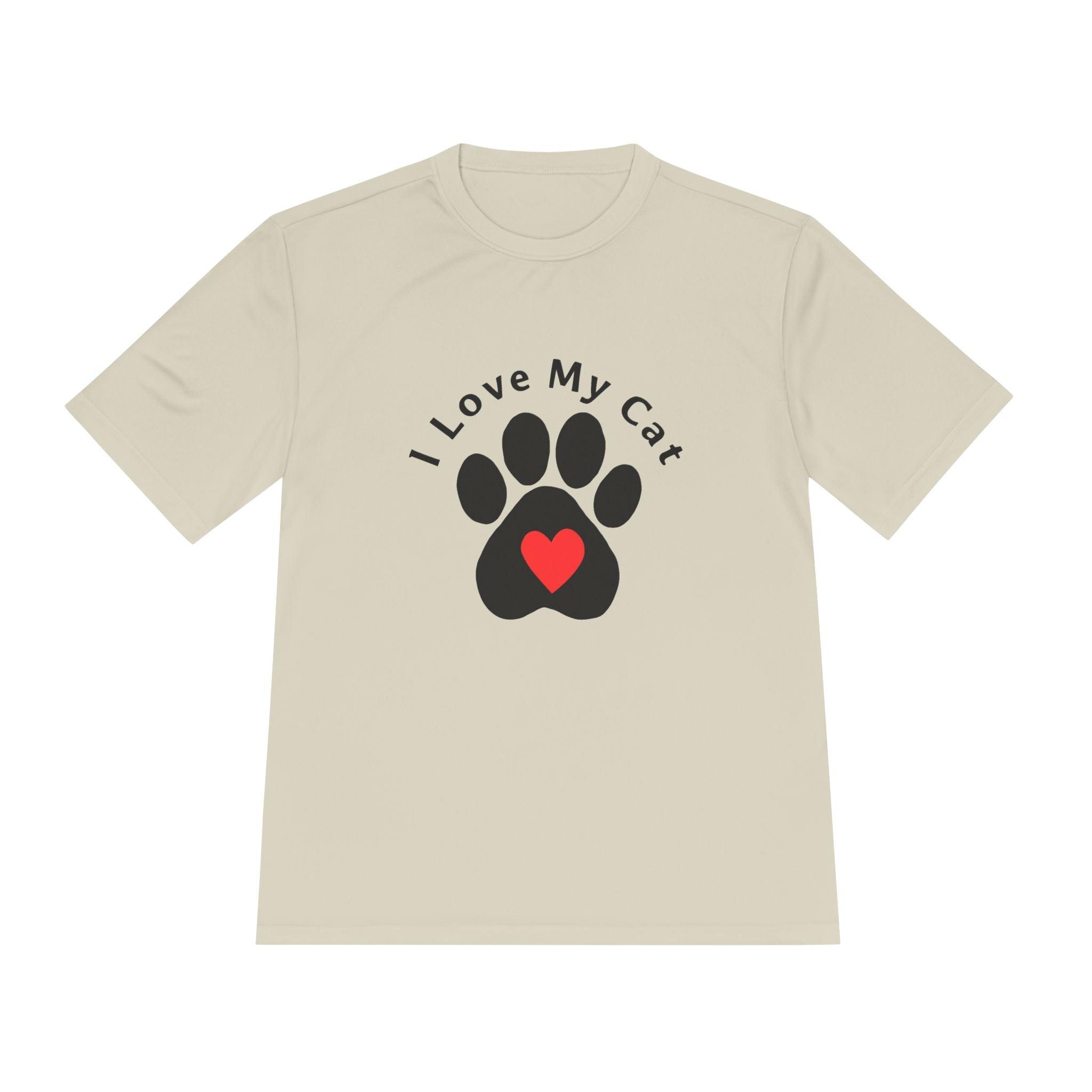 Cat Lover Moisture Wicking Tee for Cat Enthusiasts Apparel - Even Keel LLC