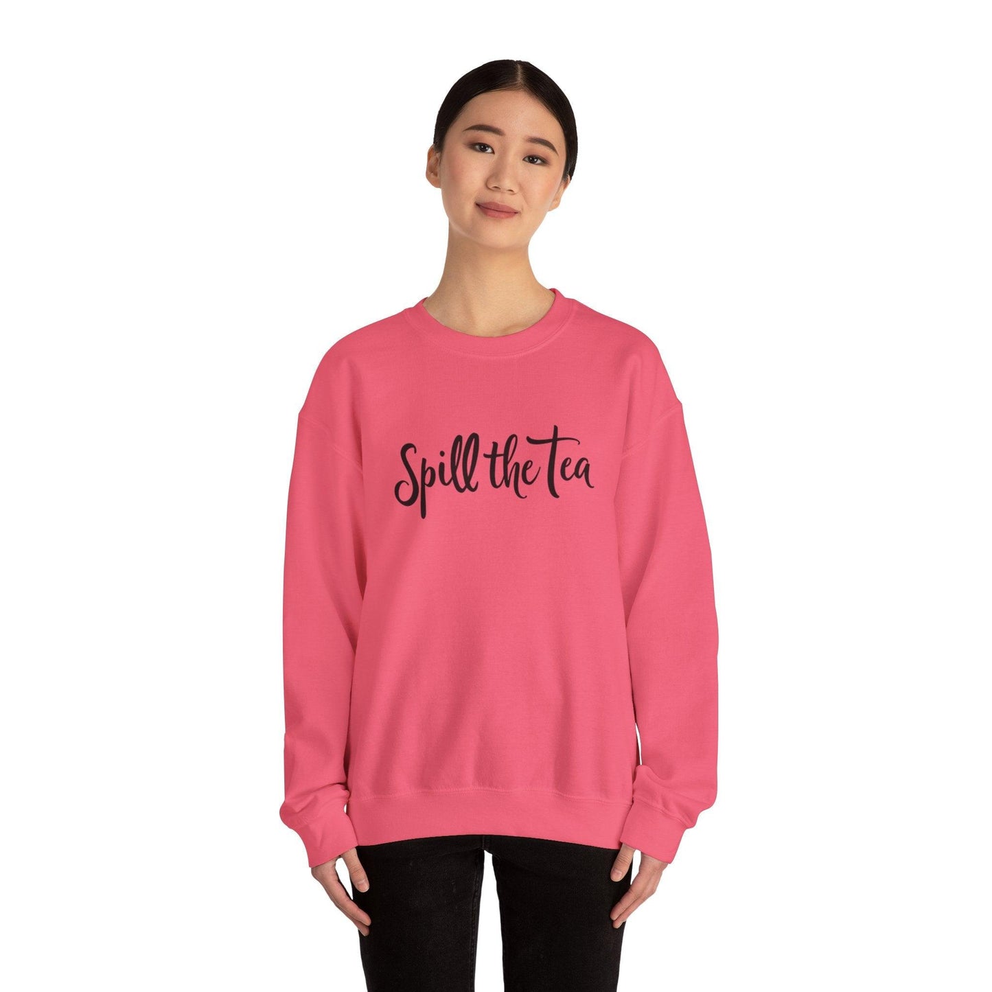 Spill the Tea Sweatshirt for Cozy Casual Style - Even Keel LLC