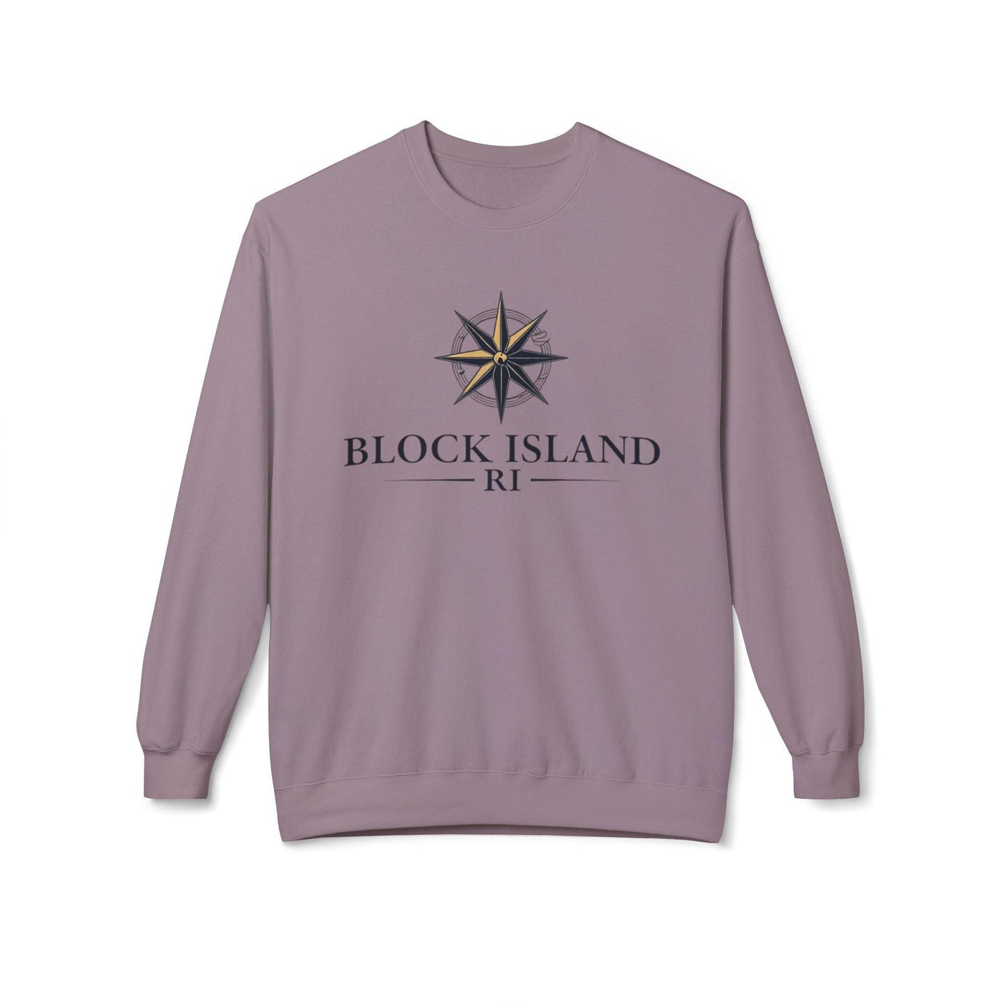 Nautical Block Island, RI Sweatshirt for Coastal Living - Even Keel LLC