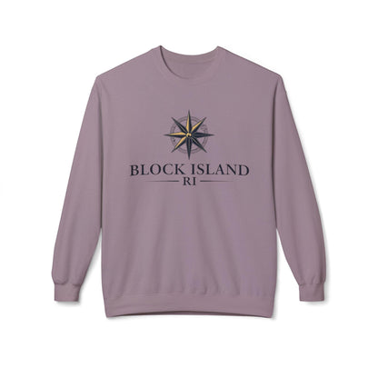 Nautical Block Island, RI Sweatshirt for Coastal Living - Even Keel LLC