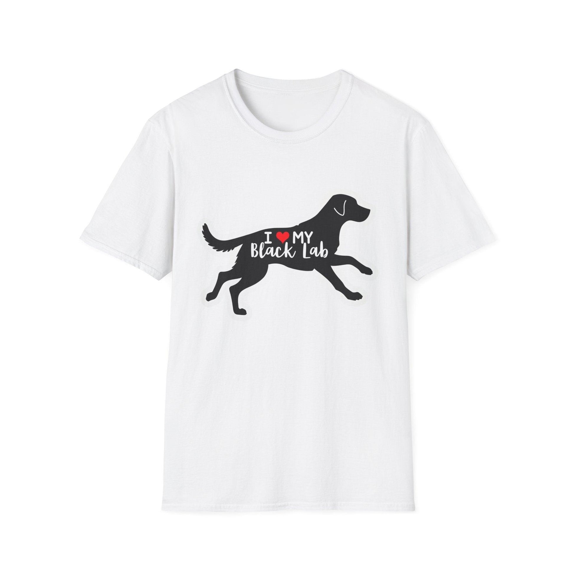 Black Lab Unisex T-Shirt for Dog Lovers and Casual Wear - Even Keel LLC