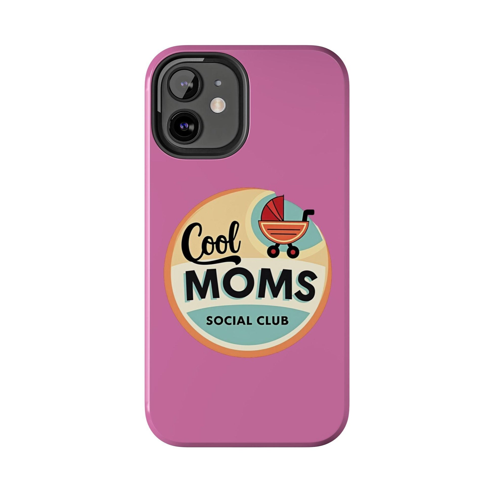 Retro Cool Moms Social Club Tough Phone Cases for Phones - Even Keel LLC