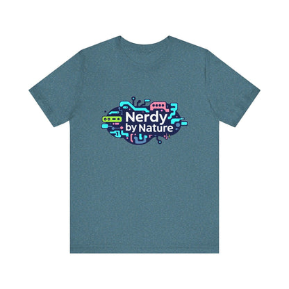 Nerdy by Nature Unisex Tee - Fun Geeky Graphic T-Shirt for Casual Wear - Even Keel LLC