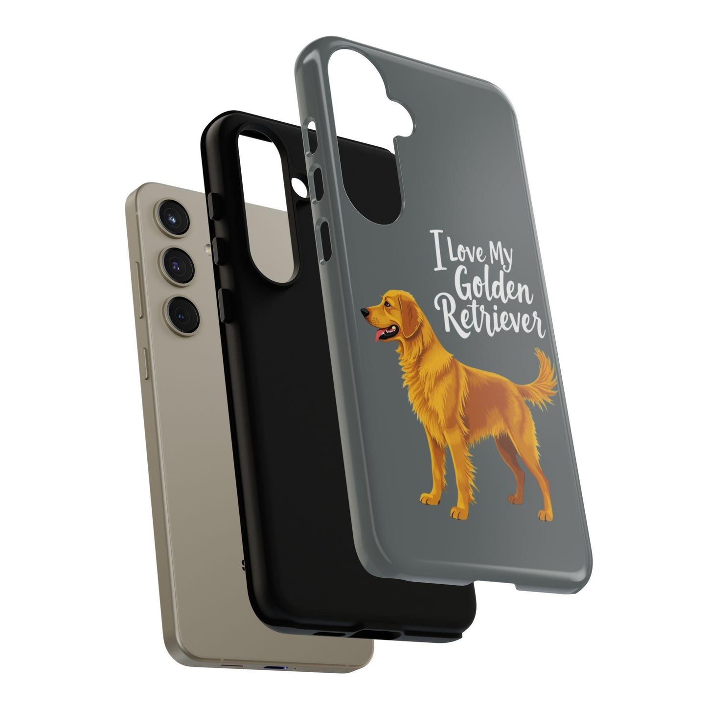 Phone Case I Love My Golden Retriever For Dog Lovers Style - Even Keel LLC