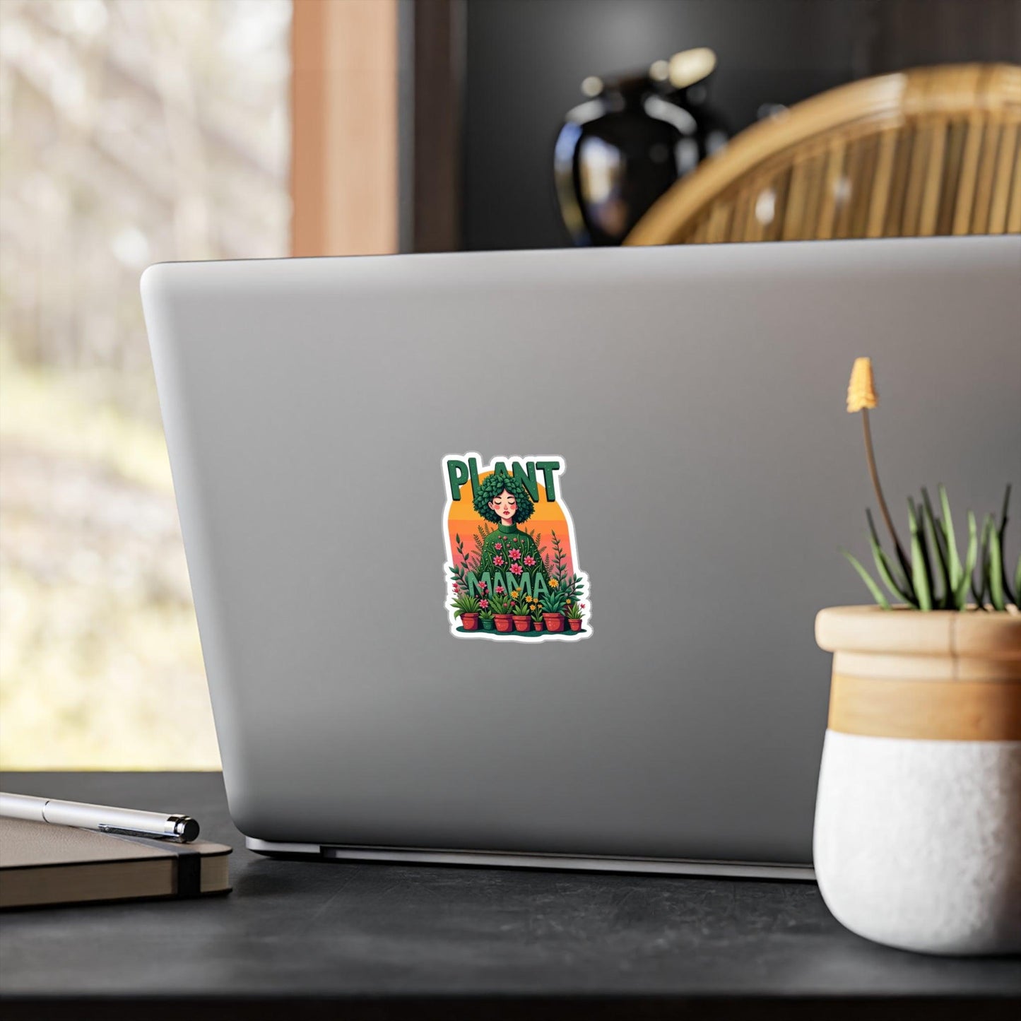 Plant Mama Decal - High Quality Vinyl Sticker Art - Even Keel LLC