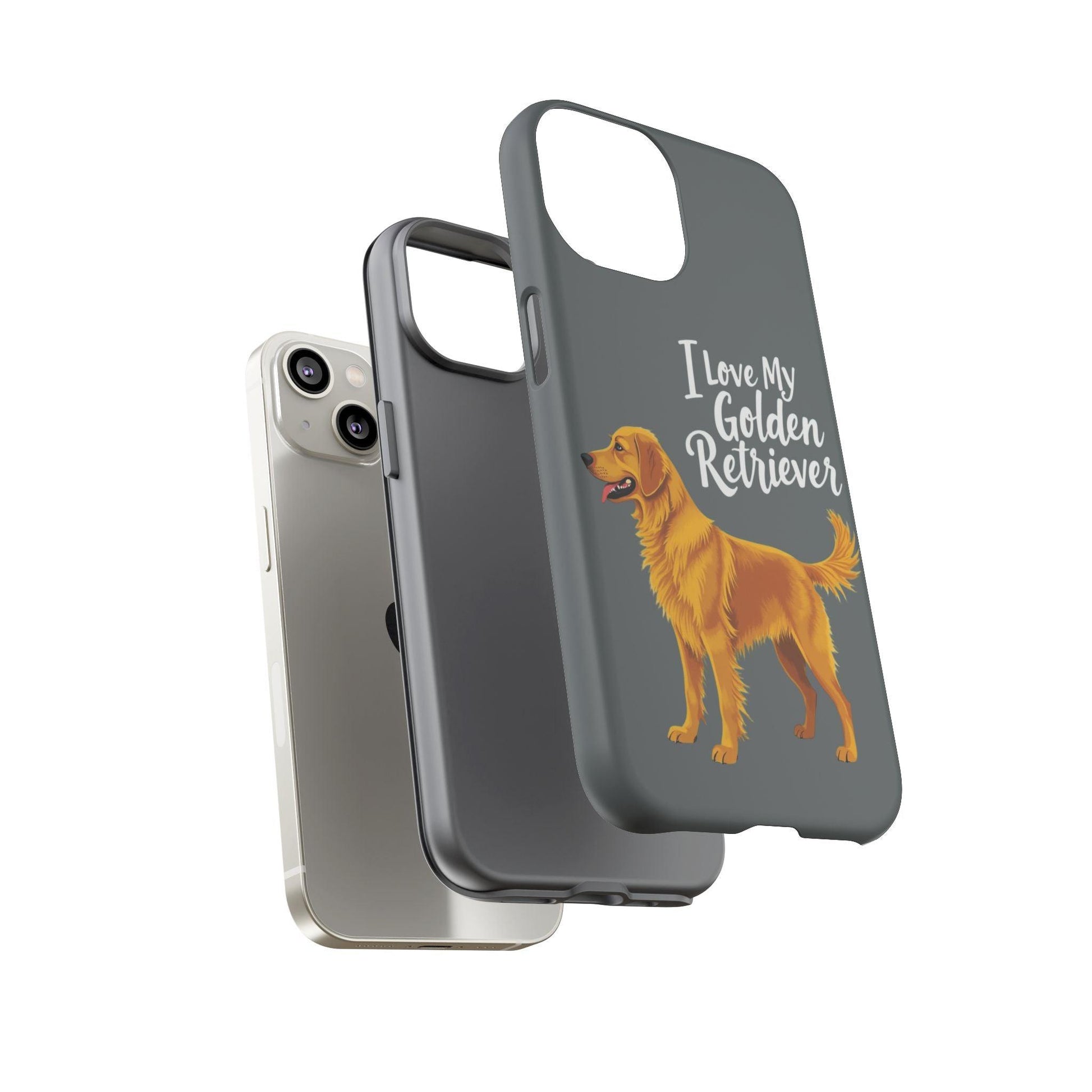 Phone Case I Love My Golden Retriever For Dog Lovers Style - Even Keel LLC