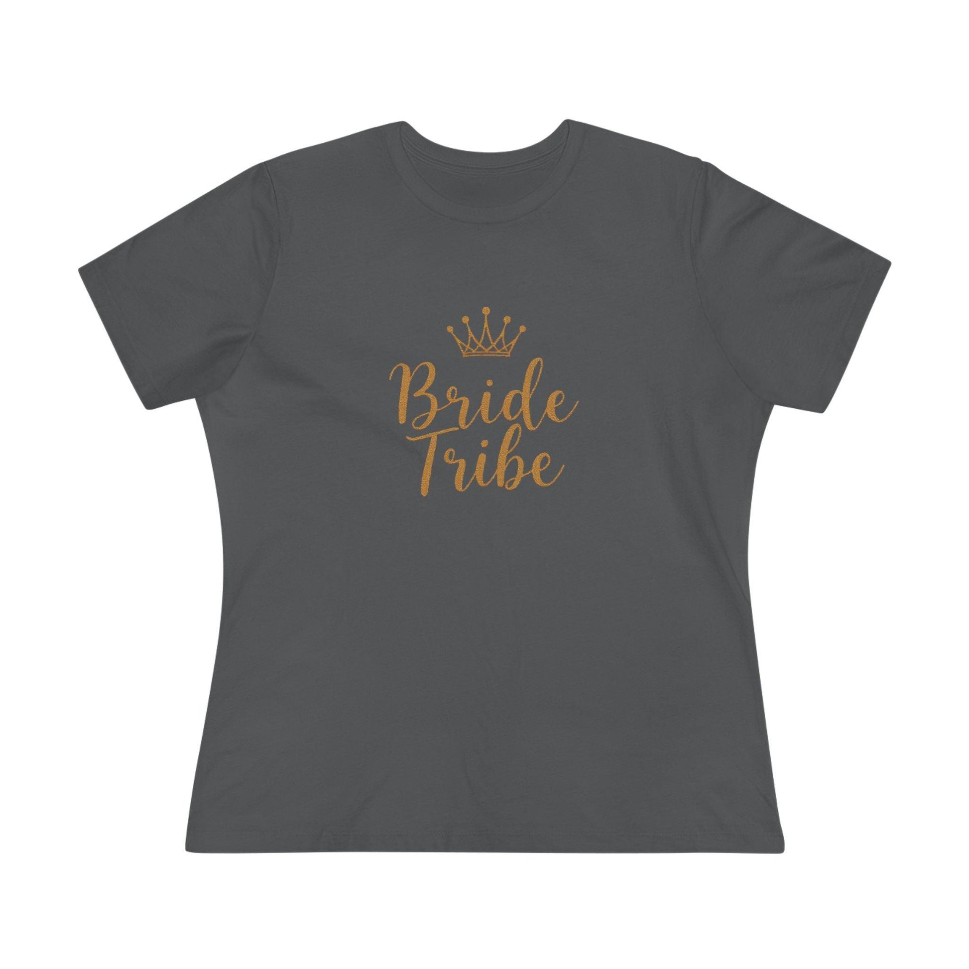 Women's Cotton Tee - Bride Tribe T-Shirt for Bachelorette Party - Even Keel LLC