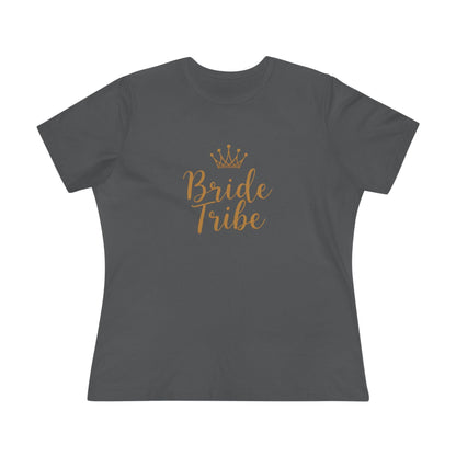 Women's Cotton Tee - Bride Tribe T-Shirt for Bachelorette Party - Even Keel LLC