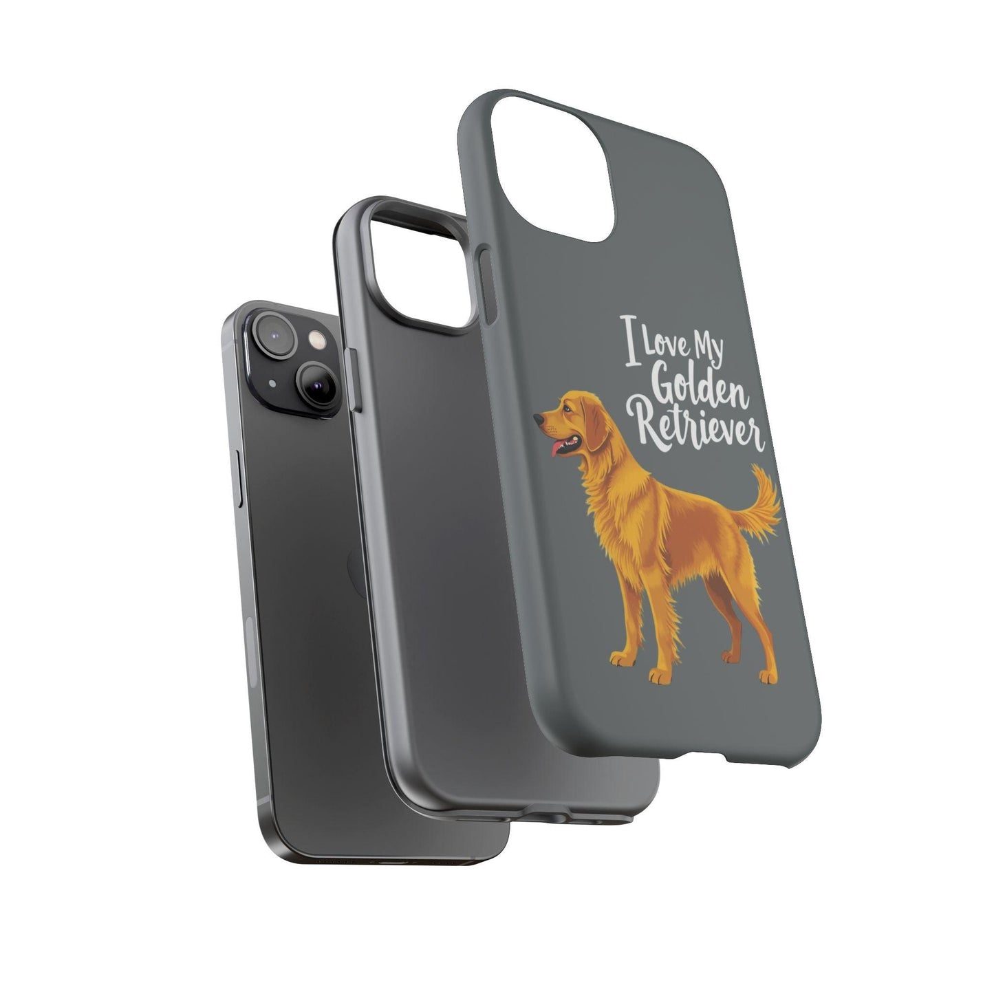 Phone Case I Love My Golden Retriever For Dog Lovers Style - Even Keel LLC