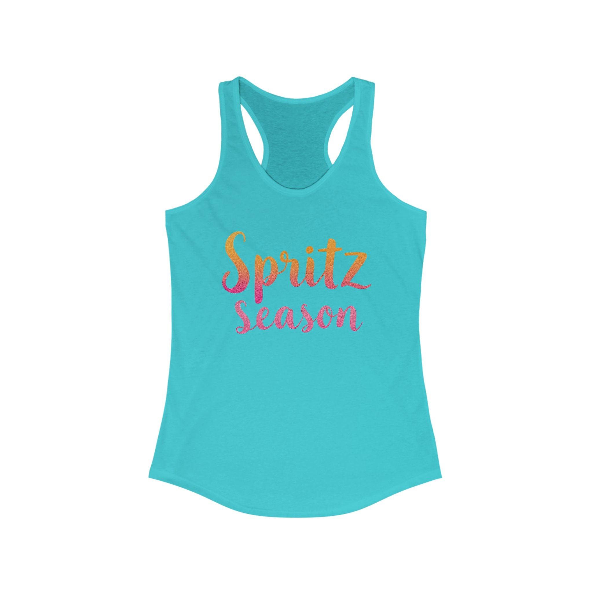 Women's Spritz Season Racerback Tank Summer Vibe Tee Style - Even Keel LLC