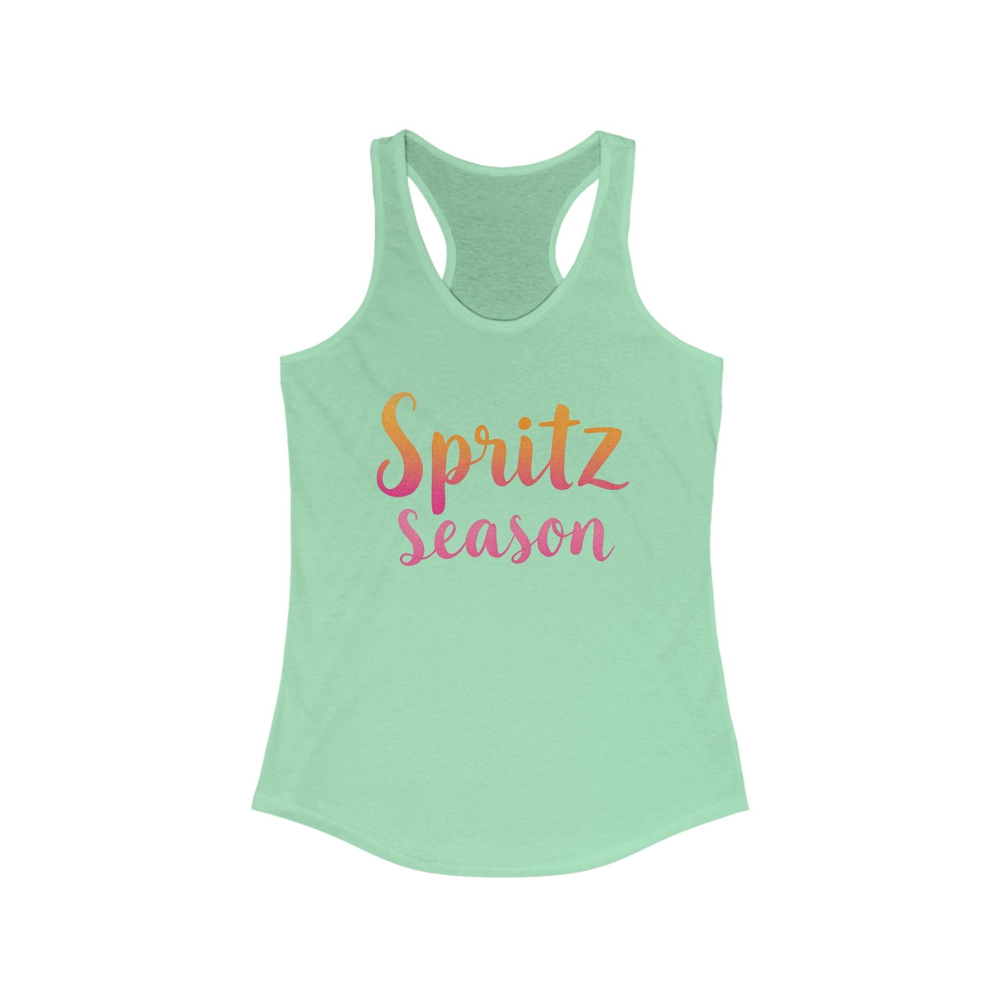 Women's Spritz Season Racerback Tank Summer Vibe Tee Style - Even Keel LLC