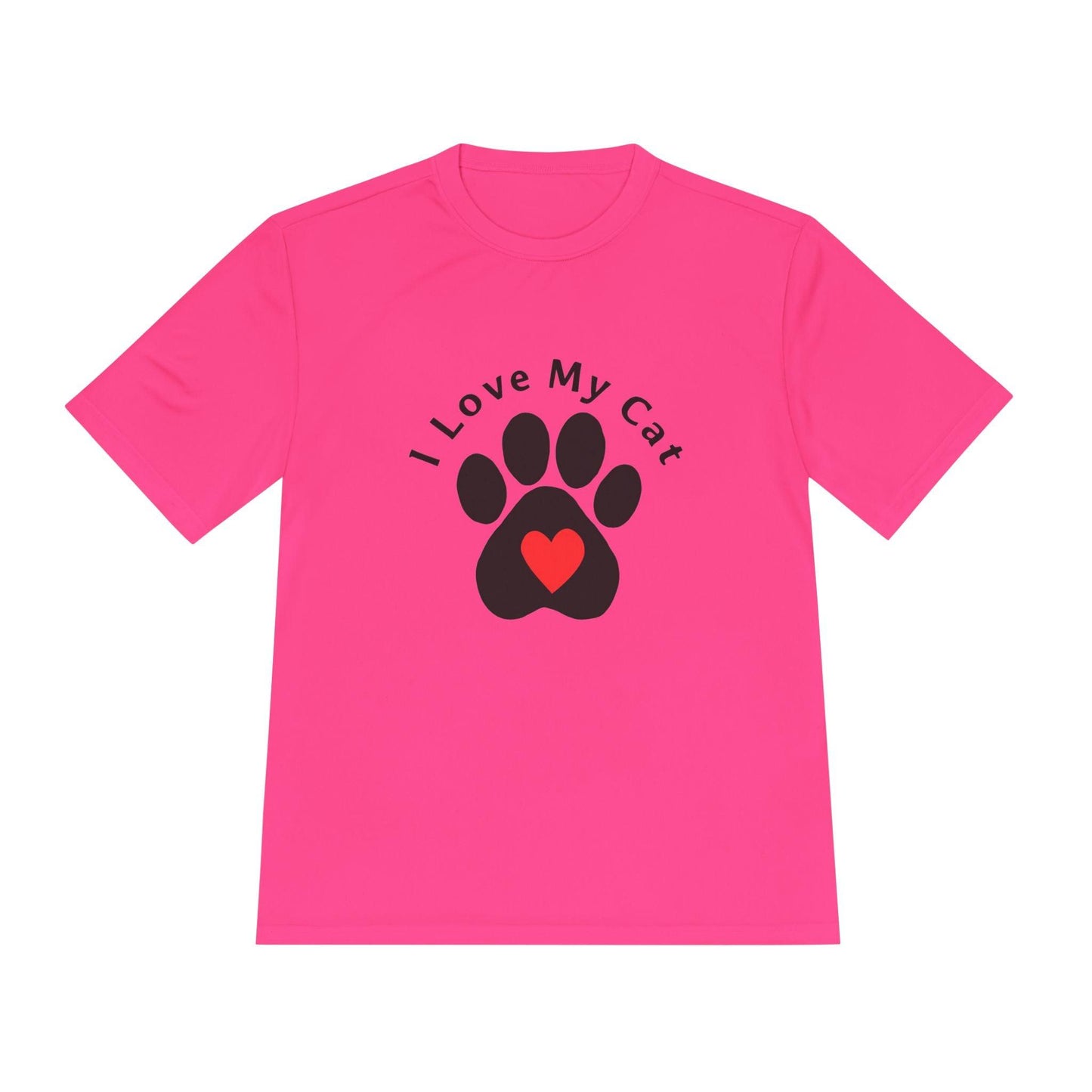 Cat Lover Moisture Wicking Tee for Cat Enthusiasts Apparel - Even Keel LLC