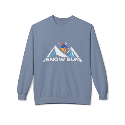 Snow Bum Sweatshirt for Winter Sports and Relaxing - Even Keel LLC